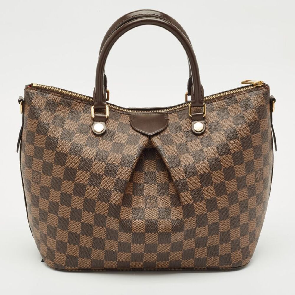 Louis Vuitton Damier Ebene Canvas Siena Mm Bag - Picture 4 of 7